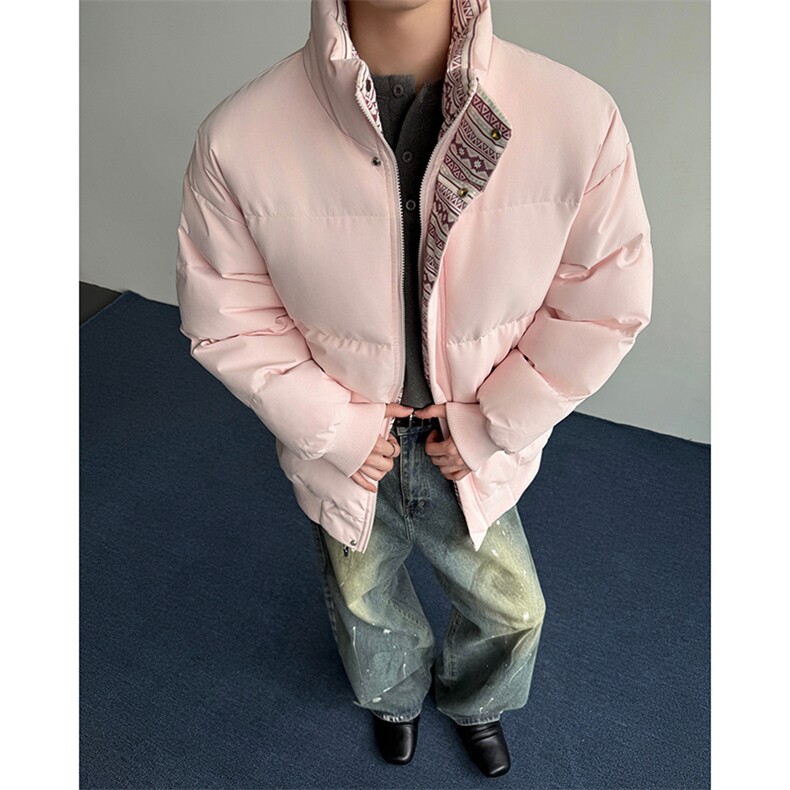 深度库存棉衣男宽松面包服立领加厚棉袄DSA157B-M8832-TP73,男装棉衣,电商A157B