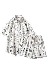 毛笔字套装TZ77836特P50衬衫DCS77837特P30DK77838特P20套装控98，男装衬衫，星座226-1