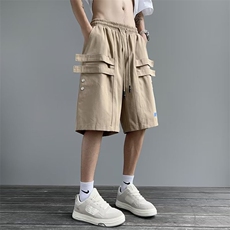 五分裤中腰男夏季运动裤直筒宽松型微弹时尚潮牌休闲裤JK41-P35，男装休闲裤，星座1109-3