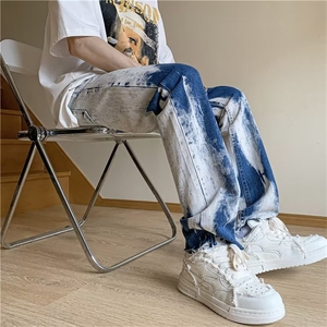 美式牛仔裤男春秋新款休闲直筒裤T1626P42