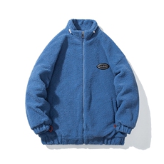 日系白底冬季宽松百搭棉服男羊羔毛大码棉衣男外套8727P105控149，男装棉衣，星座226-1