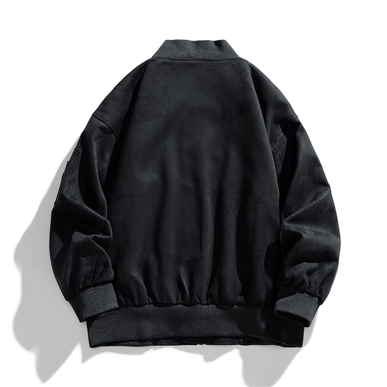白底图新款麂皮绒飞行夹克男春秋美式复古工装618A-WT1019-P70,男装夹克,星座914-4