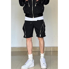 工装短裤男款夏季潮牌拉链机能裤子过膝冲锋休闲五分裤KS01，男装休闲裤，星座1116A（原606A-3）