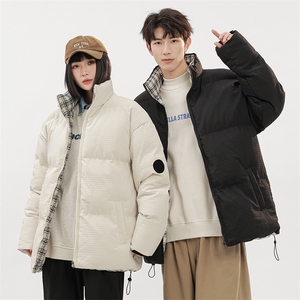 潮流宽松立领棉衣百搭休闲棉服A161-7705图片