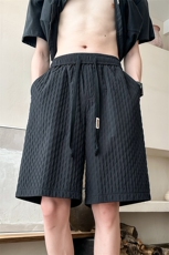 2024夏季新款内景大码港风立体提花短裤M-5XHK24254-特P35，男装牛仔裤，电商A022