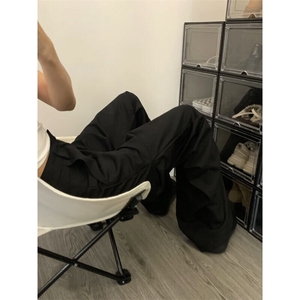 休闲裤男设计感高级感显高长裤子X8065/P61
