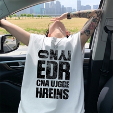可48小时发货支持抖音得物来样二开240克重磅美式纯棉背心无袖t恤，男装T恤，电商A486