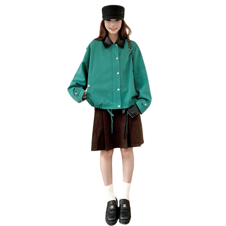 【现货】小众巴恩风夹克外套D80P155K238,女装短外套,2D008