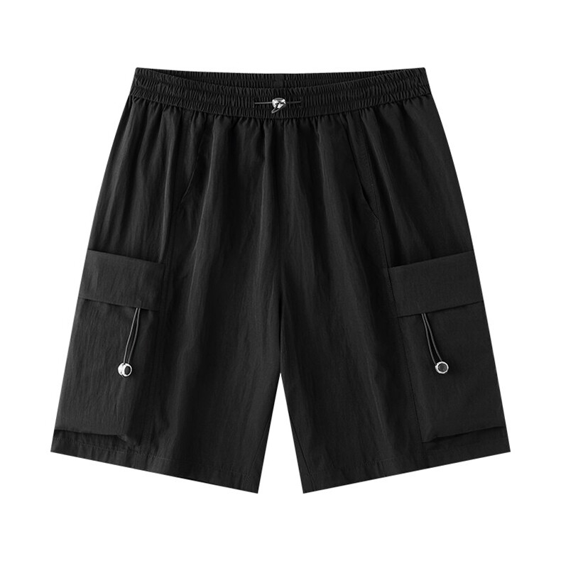 夏季工装短裤男士冰丝潮牌薄五分裤款宽松大码休闲运动裤6201-P22,男装休闲裤,星座1403A