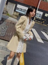 先精致再个性～假两件外套，其它，GN