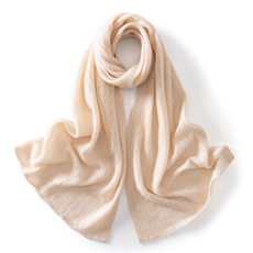 2025年秋季新款纯色针织围巾时尚休闲通勤百搭，围巾，臻歆羊绒