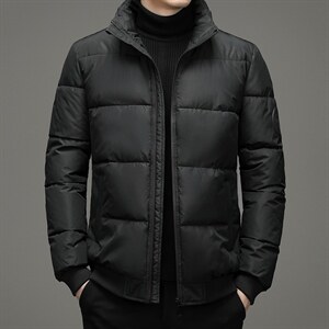 冬季潮流男新款保暖纯色连帽外套棉衣休闲棉服面包服ZG2822-P95，男装棉衣，电商B212（原钱塘6029）