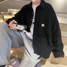长袖衬衫外套男春秋季薄款2024新款衬衣港风休闲上衣服C73/P35，男装衬衫，星座506