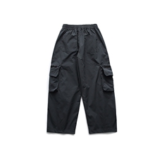 南夏乔装2023春款纯色立体大口袋宽松阔腿休闲裤日系复古工装长裤，男装工装裤，电商S006（B521）