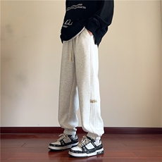 抖音得物品质百搭休闲卫裤212-2-DY150-特P40加绒特P45，男装休闲裤，星座808A-1