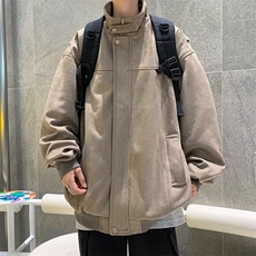 秋季青春流行男夹克文艺潮麂皮绒外套HT05P65，男装夹克，星座1116-2