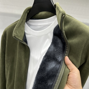 FN8961冬季摇粒绒加厚加毛外套御寒神器保暖加厚夹克手感柔软舒适图片