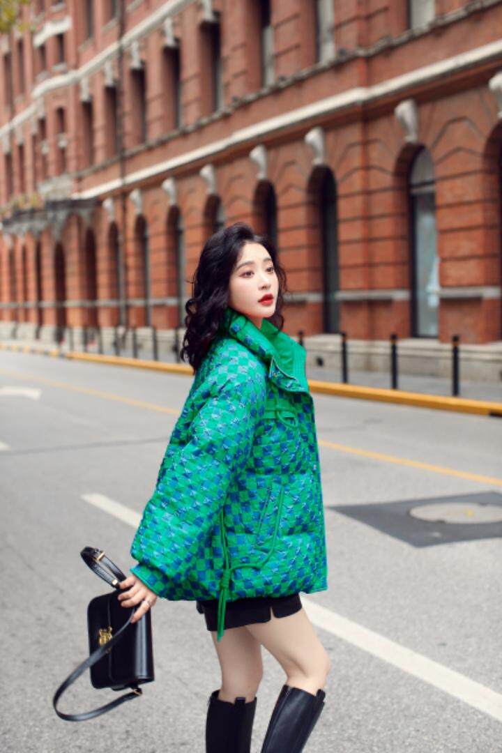 90绒羽绒服，女装羽绒服，卡西姆