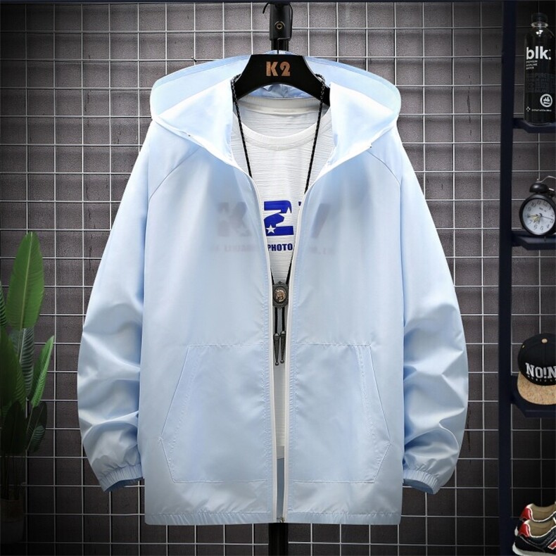 夏季透气防紫外线超薄皮肤衣外套男FS7256-特价P38图片