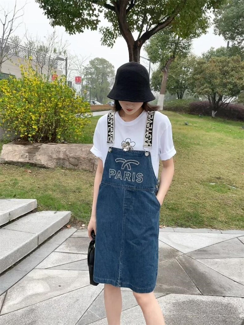 牛仔背带裙，其它，怡梦情缘(6F)