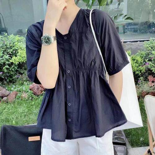 现货夏季小衫，女装，人可·木易