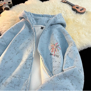 YT11 常规75 加绒p85 控108 抖音扎染加绒开衫卫衣现货,男装卫衣,星座712,珠海市斗门区井岸镇慕色时装店