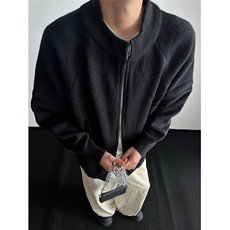 秋冬时尚休闲针织毛衣开衫韩系情侣加厚款毛衣M6006-特P53，男装针织衫/毛衣，电商A006
