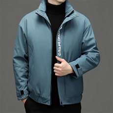 BF22923钱塘2020-2秋冬中青年男士时尚休闲立领棉服外套货稳P75，男装棉衣，钱塘207-2