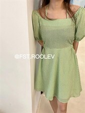 露腰连衣裙，女装连衣裙，FST