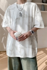 图案已注册夏季情侣简约百搭短袖T恤男潮宽松半袖打底衫D010/P35，男装T恤，电商B209