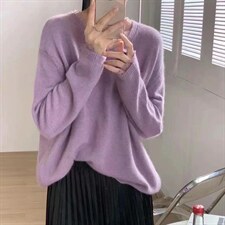 浣熊绒毛衣，女装针织衫/毛衣，TVMV(4F)