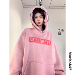 抖音供货、重磅显瘦卫衣秋连帽宽松D223A-DY-LPWY715-特p50图片