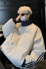 ！2025秋冬男士立领棉衣撞色潮牌棉服MY200特P75，男装棉衣，电商B220