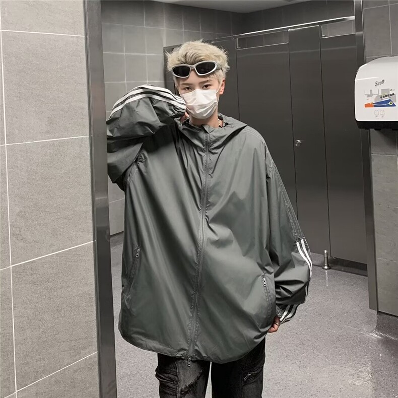 有视频冰丝防晒衣男女新款户外皮肤衣防晒服9311P43,男装防晒衣,星座410-2