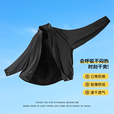 特批P55无差价夏季百搭复古连帽速干大码轻薄透气防晒外套男J5222，男装衬衫，电商A001-1