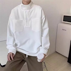 小众宽松衬衫男女款秋季新款复古休闲百搭长袖上衣C441，男装衬衫，星座1116A（原606A-3）
