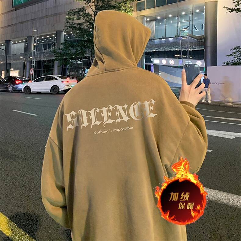 直播品质 500克重磅美式做旧水洗卫衣 SL1552-常规特P55加绒特P65图片