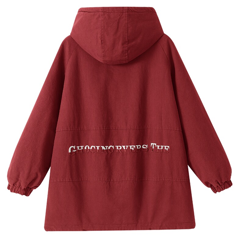 23年新款棉衣棉服派克服宽松加厚纯色刺绣保暖721款,女装棉衣/棉服,秋牧寒烟
