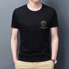 GDN702男士2023年夏季新款圆领T恤男短袖商务休闲体恤男P60，男装T恤，电商B360
