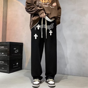 男秋季新款港风休闲裤X06P38图片