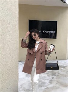 春夏新款风衣图片