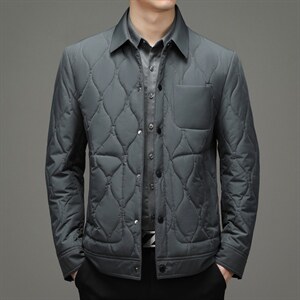 022冬季新款男士短款翻领休闲时尚保暖棉服HM2557-P170图片