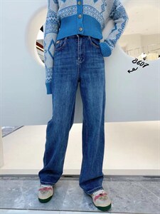 阔腿拖地牛仔,其它,CHONCAI宠爱