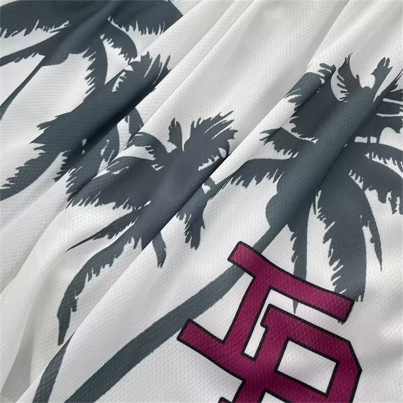 美式椰树沙滩短裤男生款跑步休闲篮球裤不过膝速干透气四分裤夏季,男装休闲裤,四季星座218-1