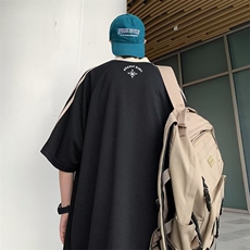 2024春夏季新款男休闲V领网眼短袖T恤HT124P25，男装T恤，星座1116-2