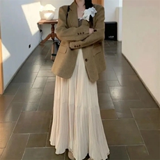 2025年夏季宽松百搭雪纺裙，女装半身裙，唐诺