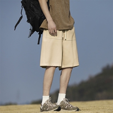 夏季薄款休闲运动服痞帅短裤美式高街潮牌直筒XD1721特批29，男装牛仔裤，星座718