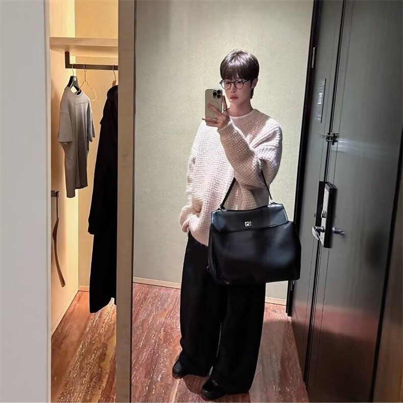 慵懒新款百搭ins潮流文艺简约原宿时尚日系长袖毛衣流行气质,男装针织衫/毛衣,星座506A
