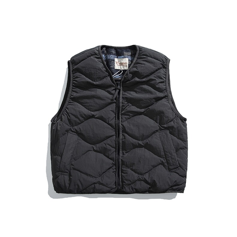 2025冬季新款男日系潮牌白鸭绒羽绒服加厚马甲棉衣YR58-F178,男装羽绒服,电商A101（原外27）