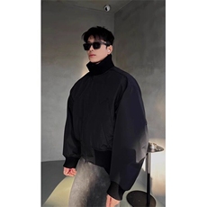 【有货】立领棒球服棉服面包服廓形飞行员高级外套MY8210特P96，男装棉衣，星座908-1